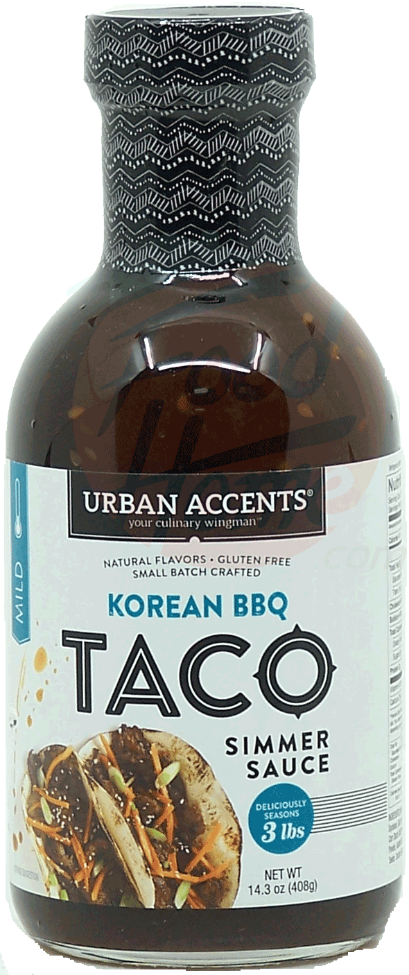 Urban Accents Simmer Sauce korean bbq taco, seasons 3-lbs. Full-Size Picture